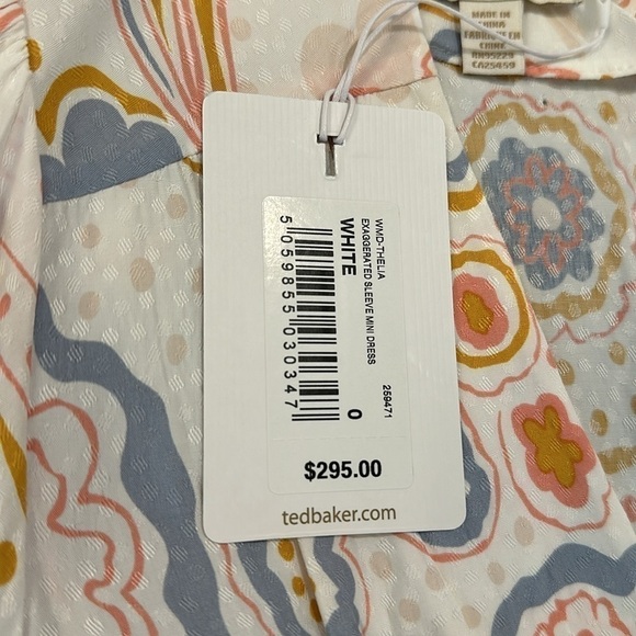 Ted Baker Thelia Exaggerated Sleeve Mini Dress - Picture 11 of 13